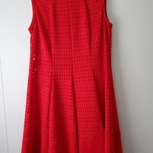Joseph Ribkoff red dress 16
